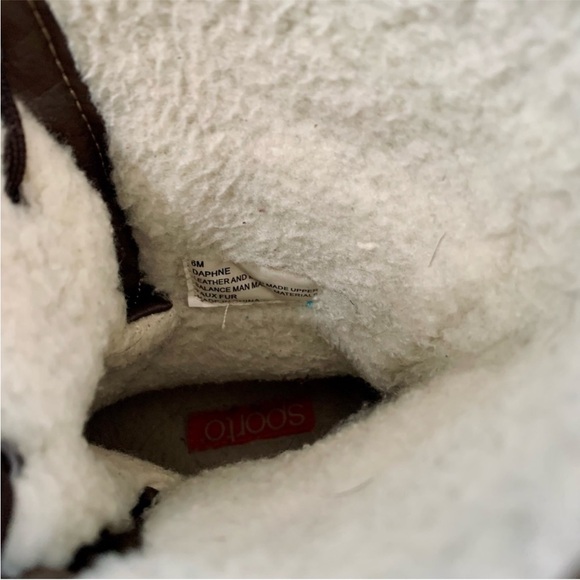 Sporto Daphne The Original Duck Boots leather shearling lined lace up boot 6 - Picture 10 of 13